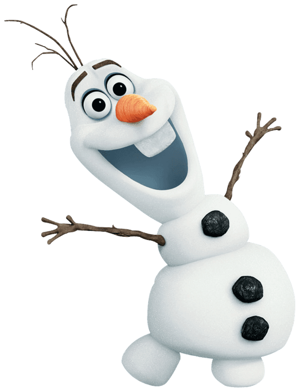 Floating olaf from disney frozen